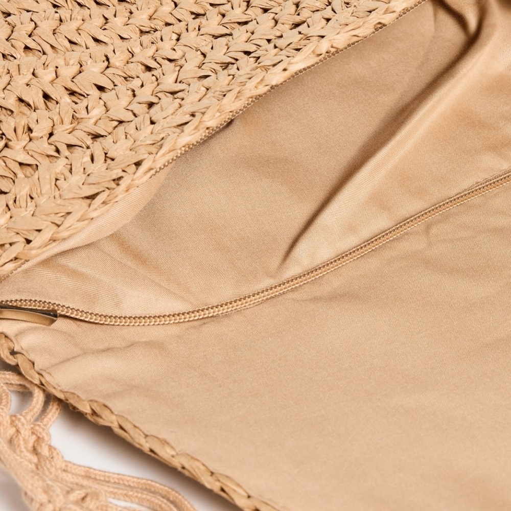 8 Other Reasons Raffia Crossbody Bag in Natural. Brand new! - Picture 8 of 11
